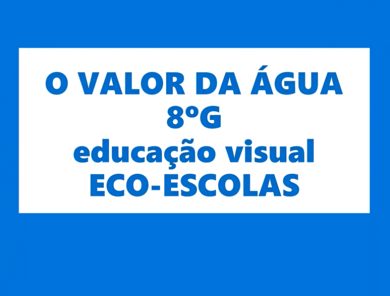 valor da agua
