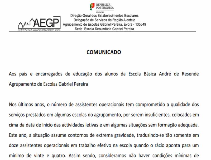 Comunicado