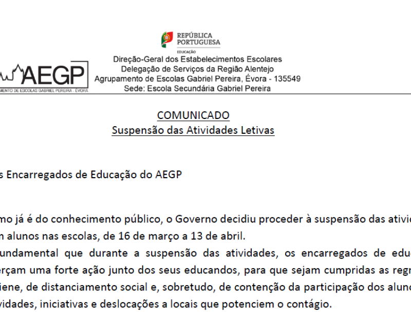 comunicado